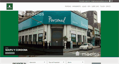 Desktop Screenshot of maciasinmobiliaria.com.ar